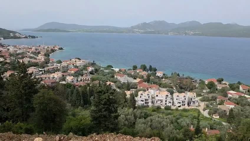 Panoramic view of Nikiana, Lefkada
