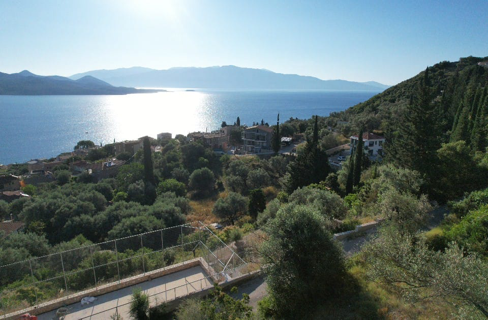 Sea view from the villa
